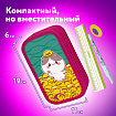 Пенал ЮНЛАНДИЯ, 3 отделения, картон с эффектом soft-touch, 19х11 см, "Duck tales", 273500