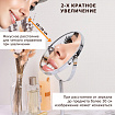 Зеркало косметическое настольное круглое, диаметр 17 см, двустороннее с увеличением, BRABIX, 602852