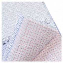 Блокнот МАЛЫЙ ФОРМАТ А6, 80 л., гребень, твердый картон, клетка 2 цв., HATBER, "Нежный флёр", 082839, 80ЗКтд6В1гр_300