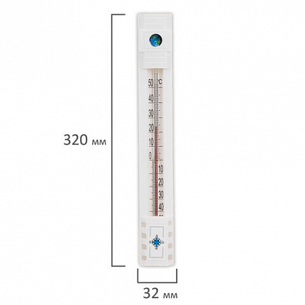 Термометр универсальный, "БАШНЯ", диапазон: от -50 до +50 °C, ПТЗ, ТС-41