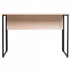 Стол BRABIX "SMART CD-019", 1180х600х770 мм, ЛОФТ, металл/ЛДСП ясень шимо светлый, каркас черный, 641947