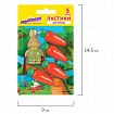 Набор ластиков фигурных ЮНЛАНДИЯ "Зайчик и урожай", 5 шт., ассорти, 229596