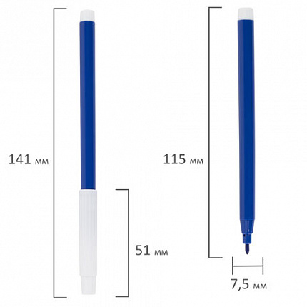 Фломастеры ПИФАГОР "ВЕСЕЛЫЕ ПИТОМЦЫ", 12 цветов, невентилируемый колпачок, 152452