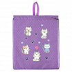 Мешок для обуви BRAUBERG KIDS, с петлей, 42х34 см, "Игривые котята", 272413