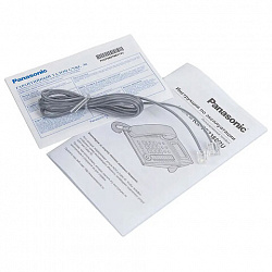 Телефон PANASONIC KX-TS2388RUB, АОН, спикерфон, память 50 номеров в справочнике, тональный/импульсный режим, чёрный