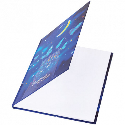 Дневник 5-11 класс 48 л., твердый, BRAUBERG, выборочный лак, с подсказом, "Бабочки", 107198