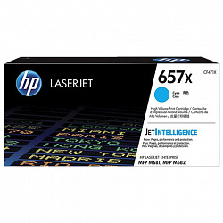 Картридж лазерный HP (CF471X) Color LJ M681dh/M681f/M682z, №657X, голубой, оригинальный, 23000 страниц