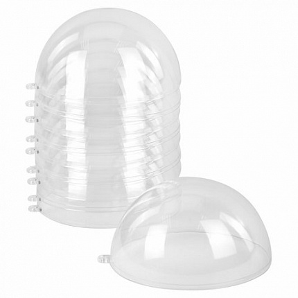 Пластиковые шары для поделок, 10 см, 5 шт., BRAUBERG HOBBY, 665394