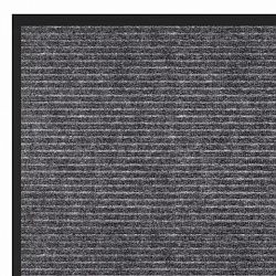 Коврик придверный 60х90 см, СЕРЫЙ, влаго-грязезащитный, 450 г/м2, ребристый, PRIMILA (ПРИМИЛА) EXTRA, 701024