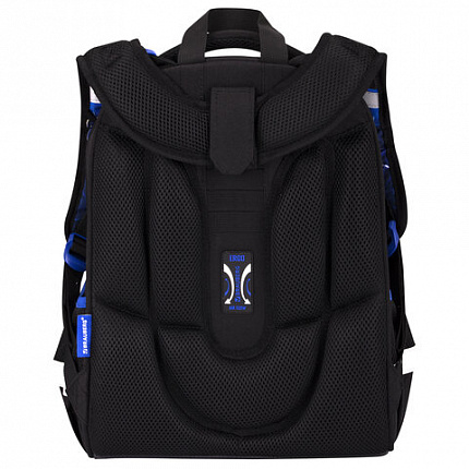 Ранец BRAUBERG PREMIUM, 2 отделения, с брелоком, "Score goal", 3D-панель, 38х29х16 см, 273102