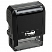 Оснастка для штампа, оттиск 47х18 мм, синий, TRODAT 4912 P4, корпус черный, подушка, 52877