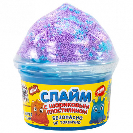 Слайм + шариковый пластилин, 115 г, ассорти 6 видов, JOLLY JOT (ДЖОЛЛИ ДЖОТ), 665949