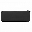 Пенал-тубус BRAUBERG, с эффектом Soft Touch, мягкий, черный, 22х8 см, 272302