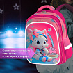 Рюкзак BRAUBERG KIDS FLOSSY, 2 отделения, 3 кармана, "Sweet Kitten", 3D-панель, 40х28х18 см, 273180