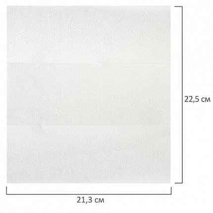 Полотенца бумажные 200 шт., LAIMA (H2) PREMIUM, 2-слойные, белые, КОМПЛЕКТ 21 пачка, 22,5х21,3 см, Z-сложение, 111339