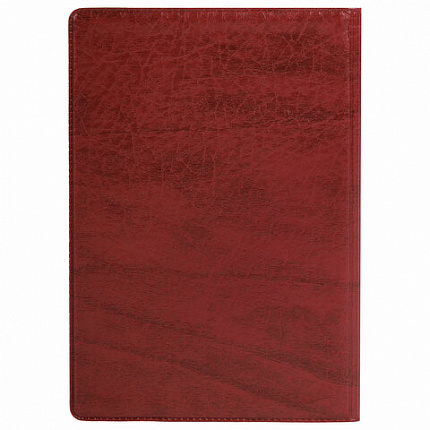 Обложка для военного билета, ПВХ, бордовая, тиснение, STAFF, 238874