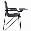 Кресло со столом BRABIX "Samba CF-108 BOX-2", черный каркас, кожзам черный, разобрано, 533217