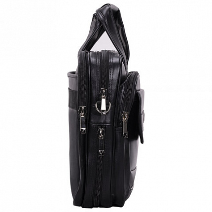 Сумка-портфель BRAUBERG с отделением для ноутбука 15-16", "Dandy", 2 отделения, экокожа, 41х31х15 см, 240511