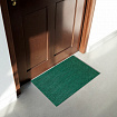 Коврик придверный 45х60 см, ЗЕЛЕНЫЙ пластиковый грязезащитный, толщина 10 мм, "ТРАВКА", PRIMILA (ПРИМИЛА), 701065