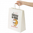 Пакет подарочный (1 штука) 26х13х32 см (L) "Funny Notes", ассорти, крафт, ЗОЛОТАЯ СКАЗКА, 700824