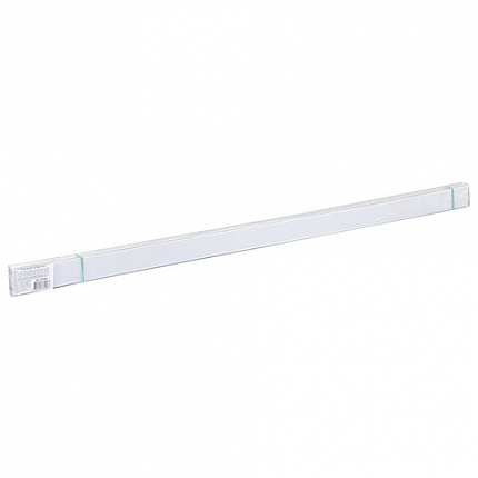 Ценникодержатели полочные самоклеящиеся белые, 1000 мм, КОМПЛЕКТ 10 шт., DBR39, 197266