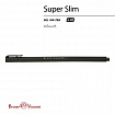 Ручка гелевая BRUNO VISCONTI "Super Slim Black", ЧЕРНАЯ, узел 0,28 мм, линия 0,2 мм, 20-0397