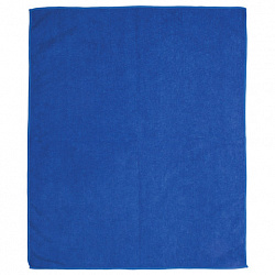 Тряпки для мытья пола, КОМПЛЕКТ 3 шт., микрофибра, 50х60 см, синие, 260 г/м2, ОФИСМАГ, 603945