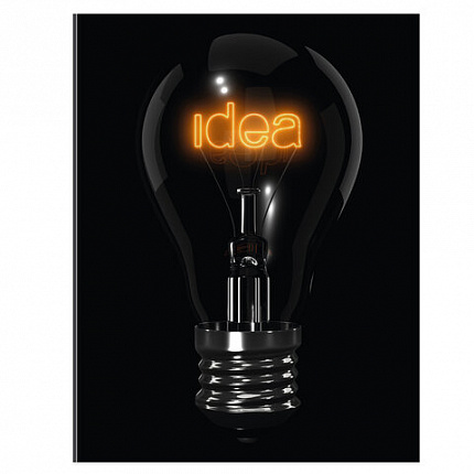 Тетрадь на кольцах А5 (165х215 мм), 160 листов, твердый картон, клетка, BRAUBERG, Idea, 404091