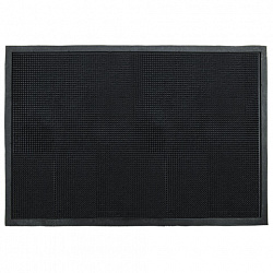 Коврик входной резиновый фактурный грязесборный 80х120 см, толщина 12 мм, LAIMA EXPERT, 607818
