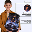 Ранец BRAUBERG ORIGINAL, 2 отделения, с брелоком, "Погоня", 38х29х16 см, 274406