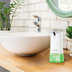 Сенсорный бесконтактный дозатор для жидкого МЫЛА-ПЕНЫ, 350 мл, DASWERK (ДАСВЕРК), 607844