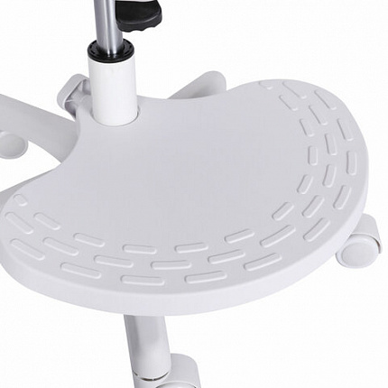 Кресло детское с подставкой для ног BRABIX "Toy MG-205", сетка/ткань TW, серое, 533153