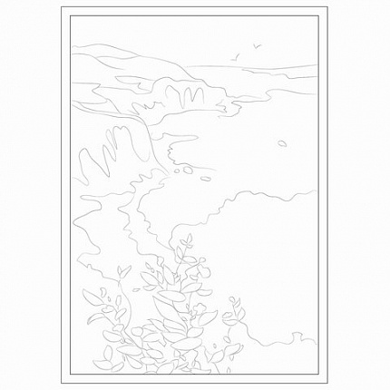 Папка для акварели С ЭСКИЗОМ, БОЛЬШАЯ А3, 10 л., 200 г/м2, 297х420 мм, BRAUBERG, 110065, 111065