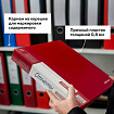 Папка 60 вкладышей BRAUBERG стандарт, красная, 0,8 мм, 228683