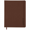 Дневник 1-11 класс 48 л., кожзам (твердая), термотиснение, BRAUBERG "VIENNA", коричневый, 105962