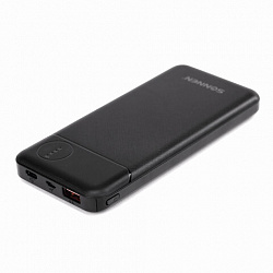 Аккумулятор внешний 10000 mAh SONNEN POWERBANK K701PD БЫСТРАЯ ЗАРЯДКА, 2USB, литий-полимерный, 263031