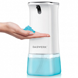 Сенсорный бесконтактный дозатор диспенсер для жидкого мыла/средства для посуды, 350 мл, DASWERK (ДАСВЕРК), 607845