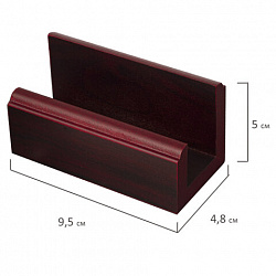 Набор подарочный настольный BESTAR "Ares" из дерева, 8 предметов, цвет "красное дерево", 236355