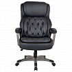 Кресло BRABIX PREMIUM "Regal EX-557", НАГРУЗКА до 150 кг, пружинный блок, экокожа, черный, 532945