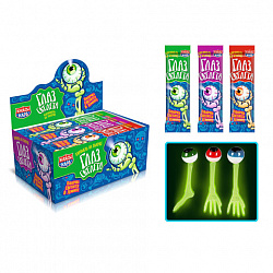 Карамель на неоновой палочке "Глаз скелета" ассорти, 10 г, КАНДИ КЛАБ, CAR164