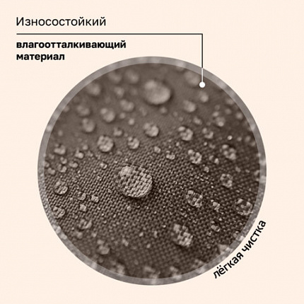 Рюкзак BRAUBERG PASTEL с термонашивками в комплекте, "Лучшие друзья", коричневый, 40х29х14 см, 274435