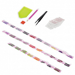 Картина стразами (алмазная мозаика) 30х40 см, ОСТРОВ СОКРОВИЩ "Букет маков", без подрамника, 662572