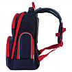 Рюкзак BRAUBERG CLASSIC, легкий каркас, премиум материал, "Лев", синий, 37х32х21 см, 228829