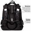 Ранец BRAUBERG LUMINOUS, 2 отделения, с брелоком, "Лапки", СВЕТЯЩИЙСЯ РИСУНОК, 38х29х16 см, 271366