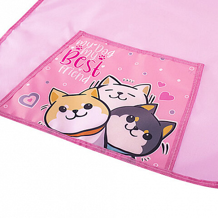 Фартук с нарукавниками для уроков труда ПИФАГОР, 1 карман, 46x54 см, Best team, 273762