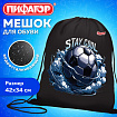 Мешок для обуви ПИФАГОР, 1 отделение, 42х34 см, "Stay cool", 274632