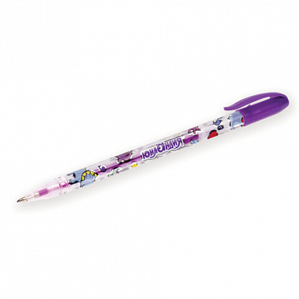 Ручки гелевые ЮНЛАНДИЯ, НАБОР 6 ЦВЕТОВ, НЕОН, корпус с печатью, узел 0,7 мм, линия письма 0,5 мм, 142804