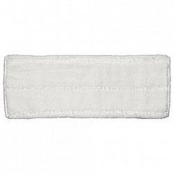 Насадка МОП плоская 40 см, VILEDA PROFESSIONAL "МикроПур Комби", уши (ТИП УВ) микрофибра, белый, 167297