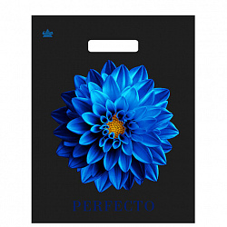 Пакет с вырубной ручкой, 37х30 см, "Перфекто Далия", 90 мкм, н00170815