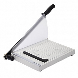 Резак сабельный BRAUBERG KATANA TSM-412, А4, на 12 л., длина реза 340 мм, металлическое основание, защитный экран, 532985